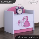 Nočna omarica Happy babies Princesa in konj 09 SZN1